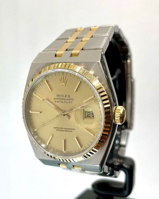 Rolex Oysterquartz Datejust. Acero y Oro.
