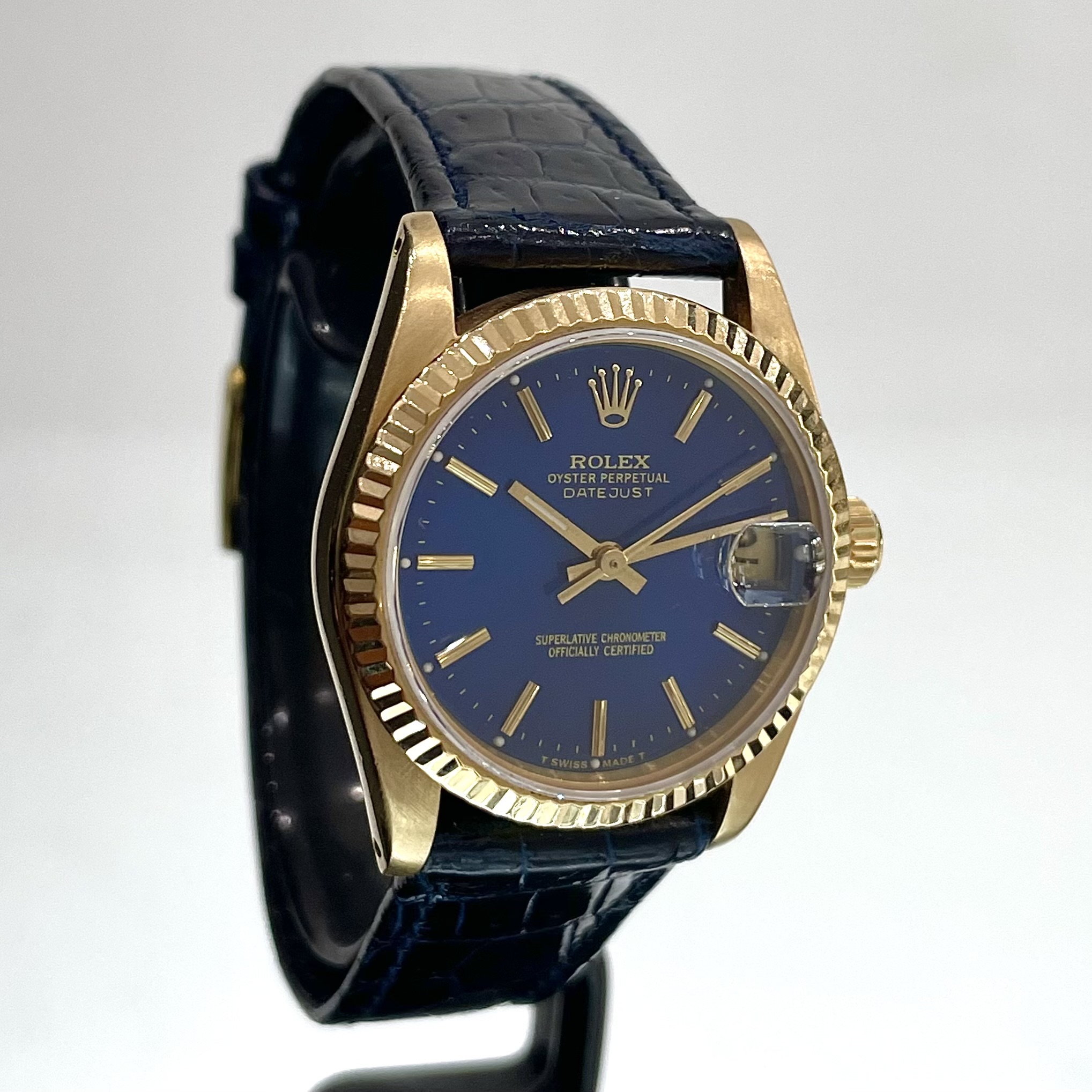 Rolex Oyster Perpetual Datejust. Oro 18 ct. Dama - Imagen 3