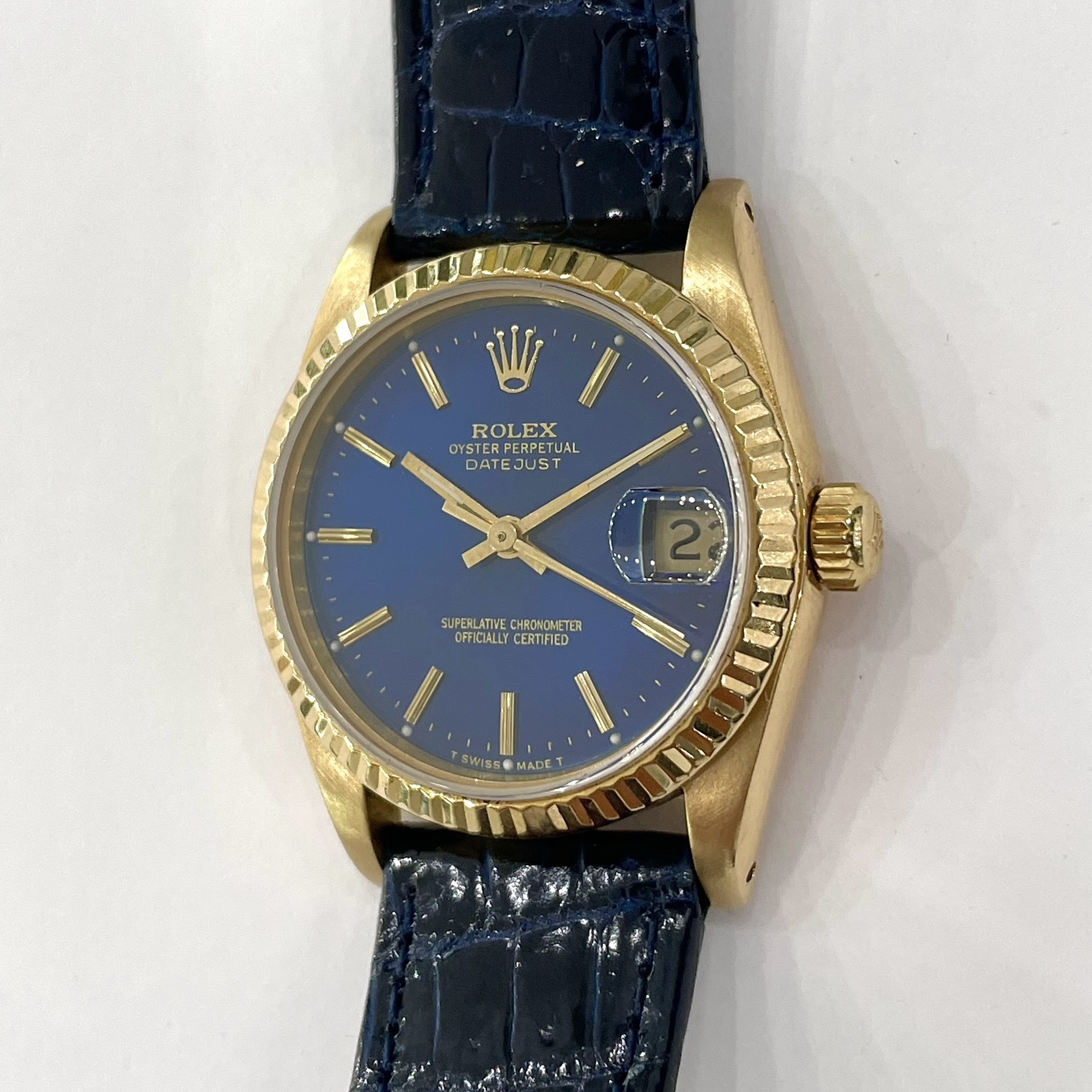Rolex Oyster Perpetual Datejust. Oro 18 ct. Dama - Imagen 4