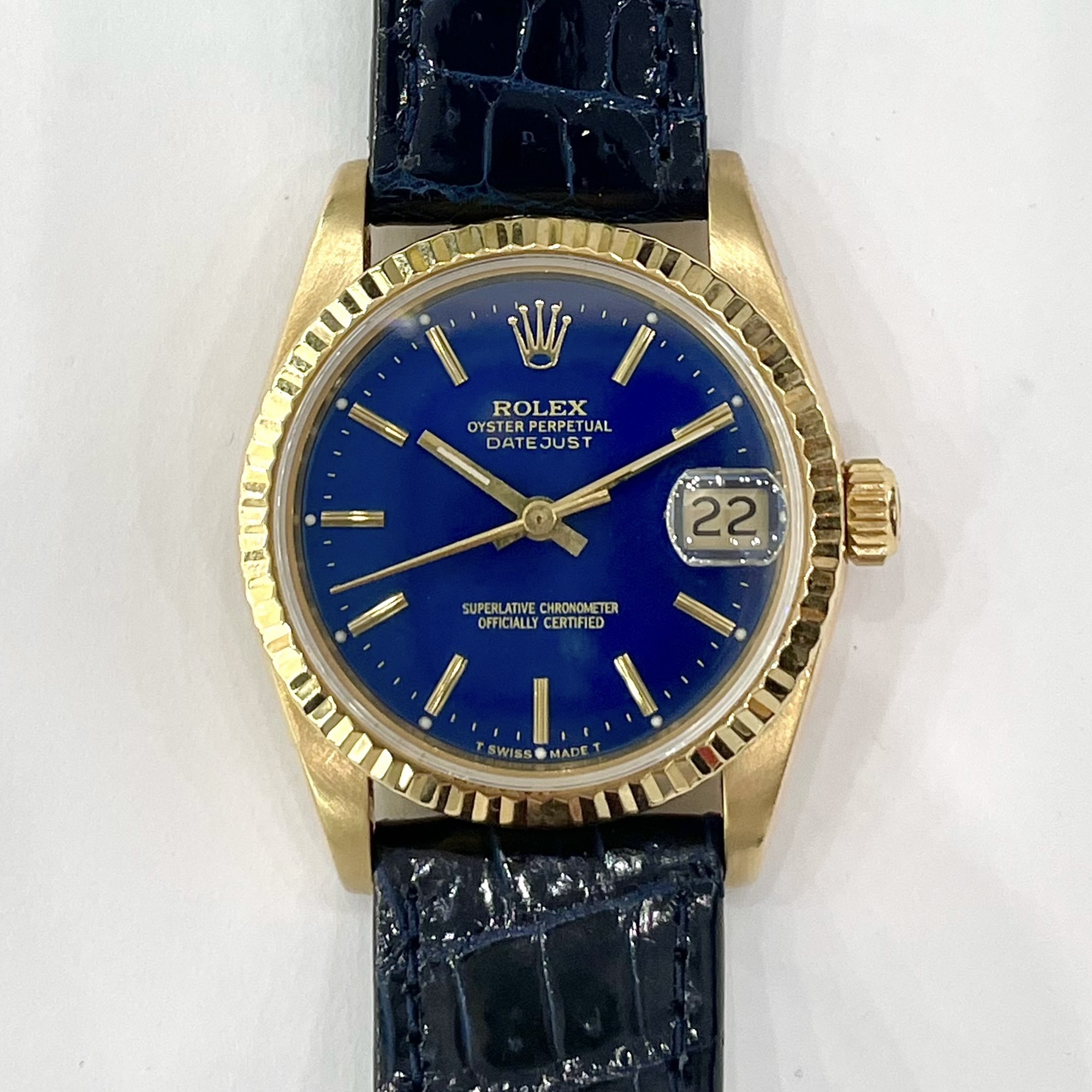 Rolex Oyster Perpetual Datejust. Oro 18 ct. Dama - Imagen 6