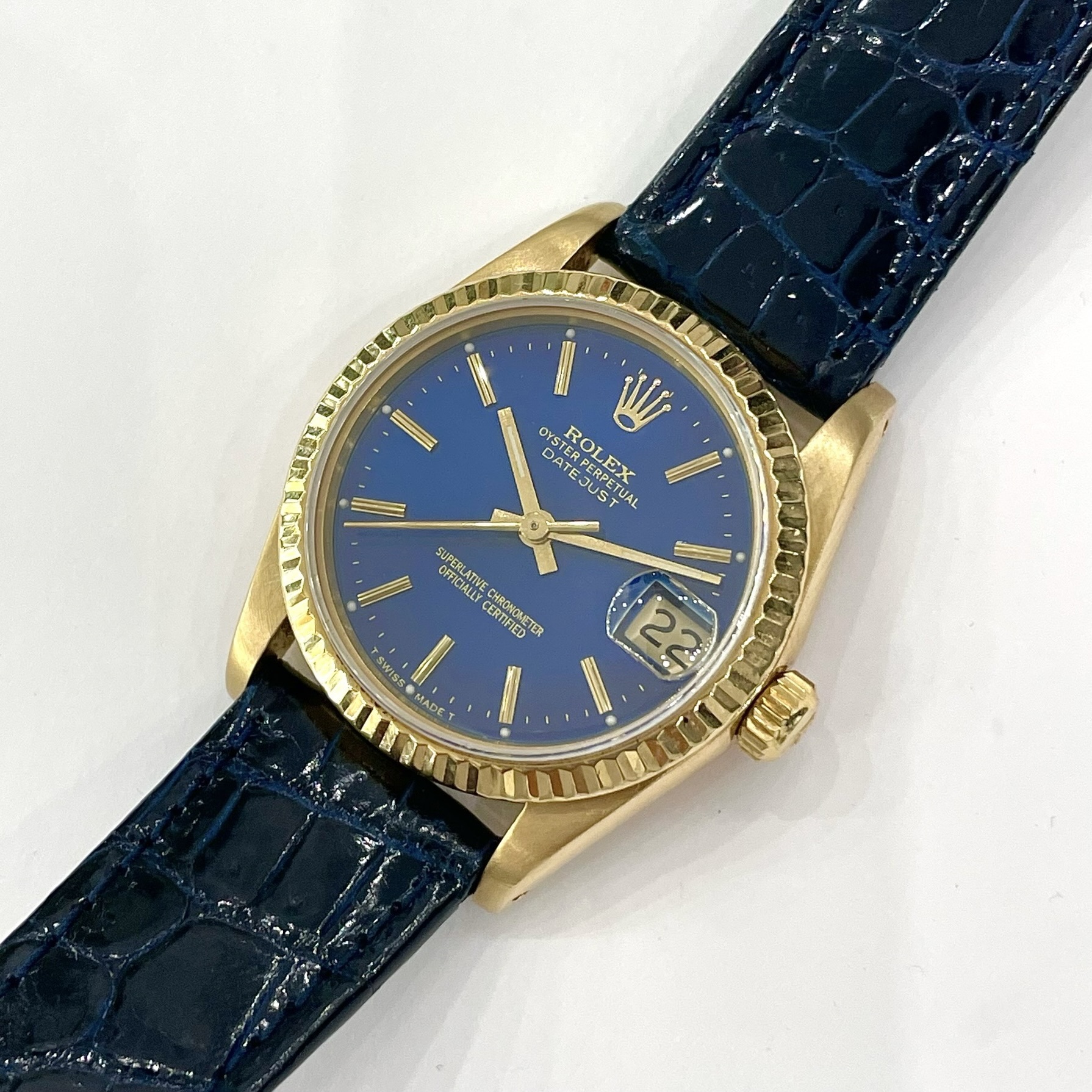 Rolex Oyster Perpetual Datejust. Oro 18 ct. Dama - Imagen 7