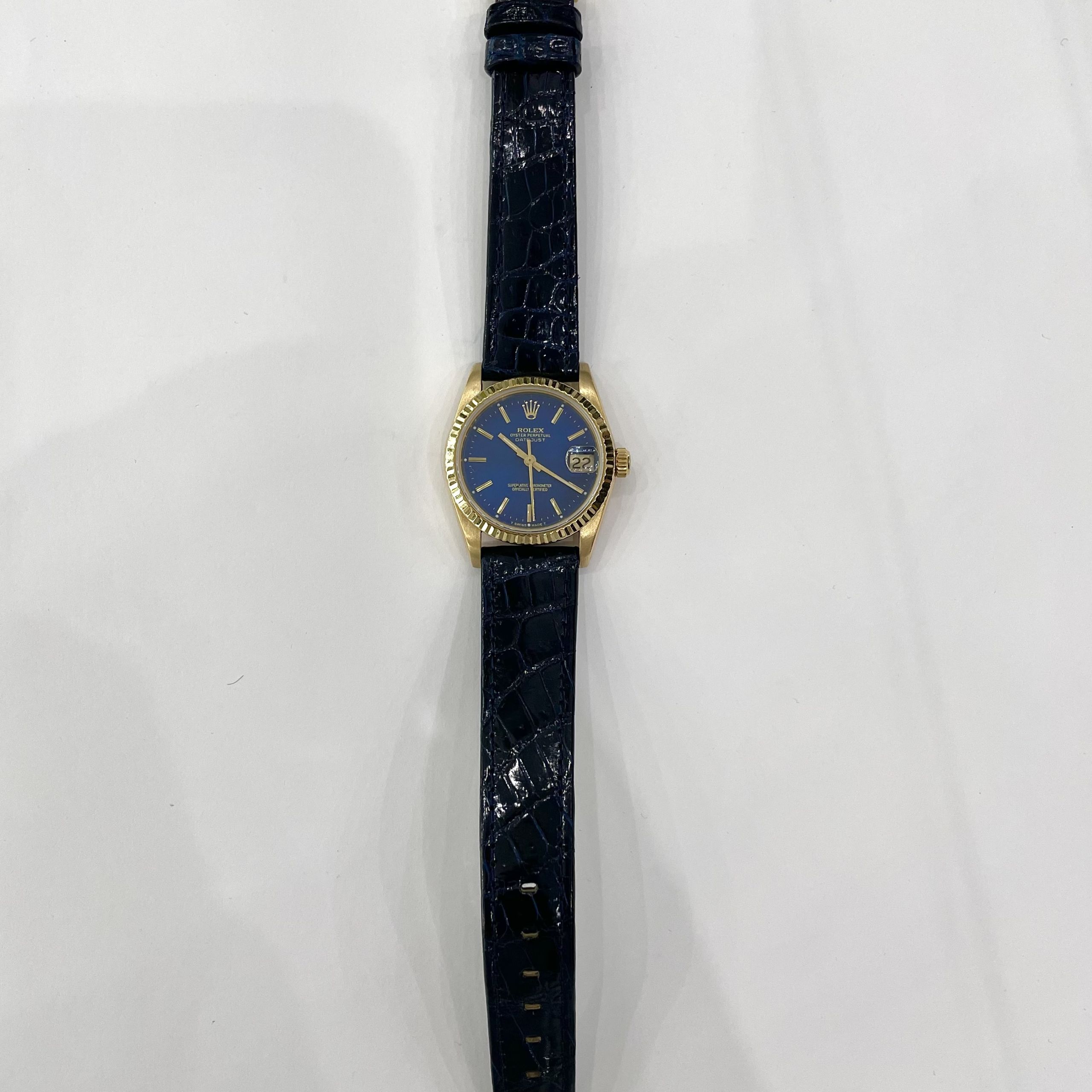 Rolex Oyster Perpetual Datejust. Oro 18 ct. Dama - Imagen 9