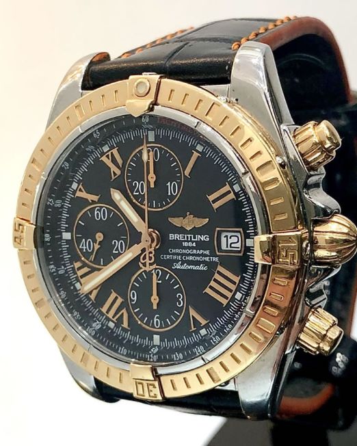 Breitling Chronomat Evolution. Acero y Oro Rosa.