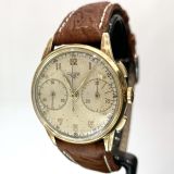 HEUER BIG EYES VINTAGE. ORO 14 CT