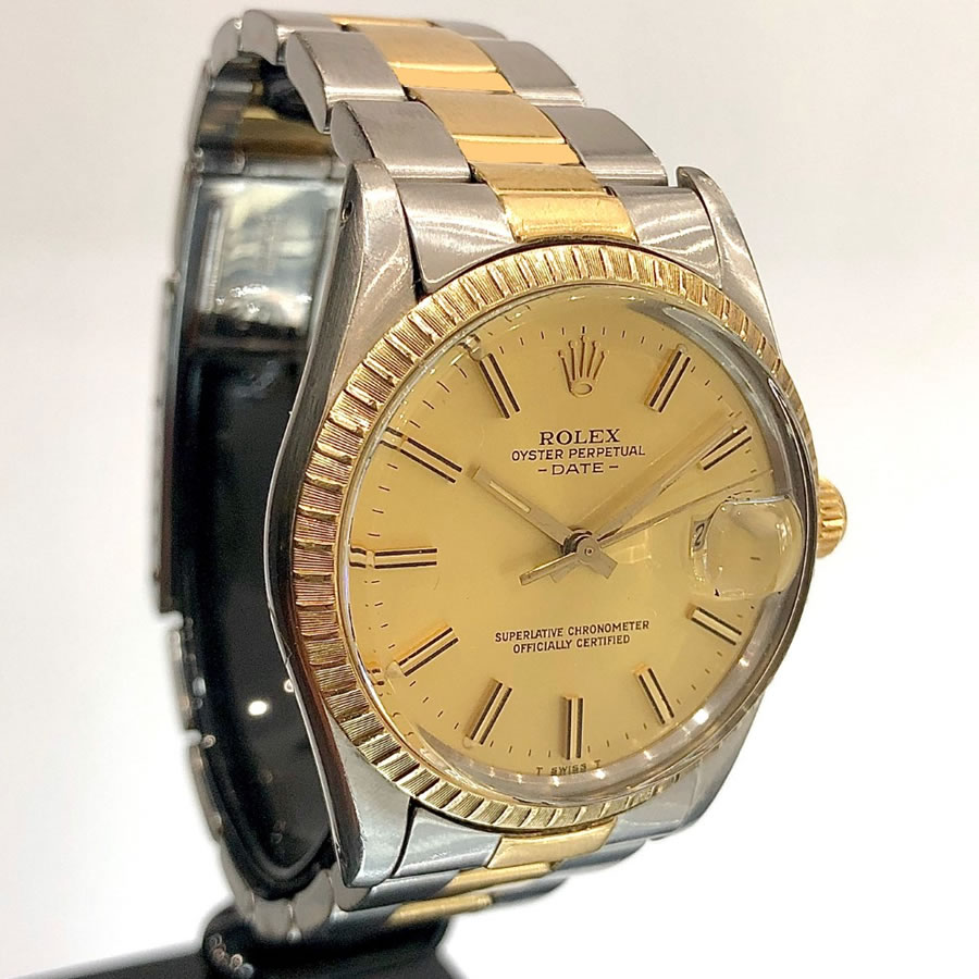 Rolex Oyster Perpetual Date. Acero y Oro AG Fixing Time