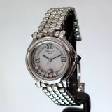 CHOPARD HAPPY SPORT. DIAMANTES. DAMA. ACERO