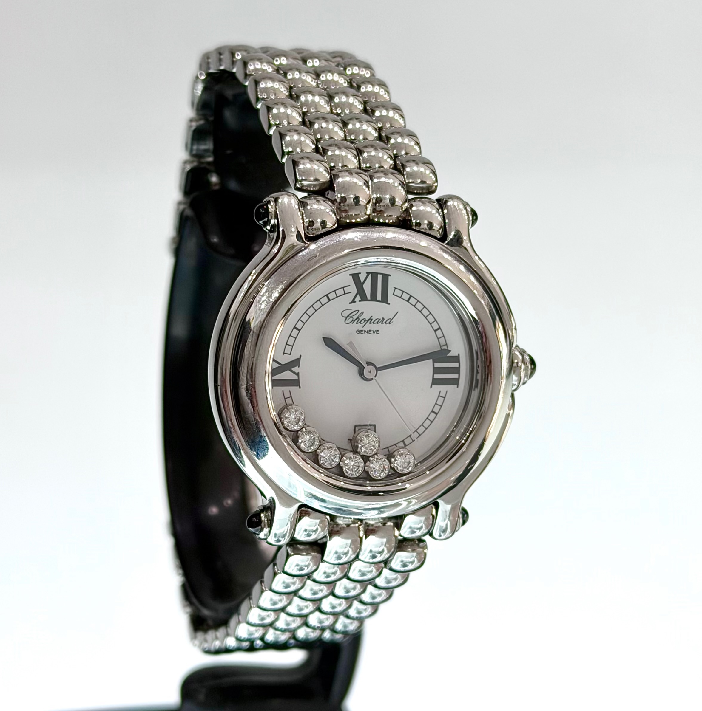 CHOPARD HAPPY SPORT. DIAMANTES. DAMA. ACERO - Imagen 2