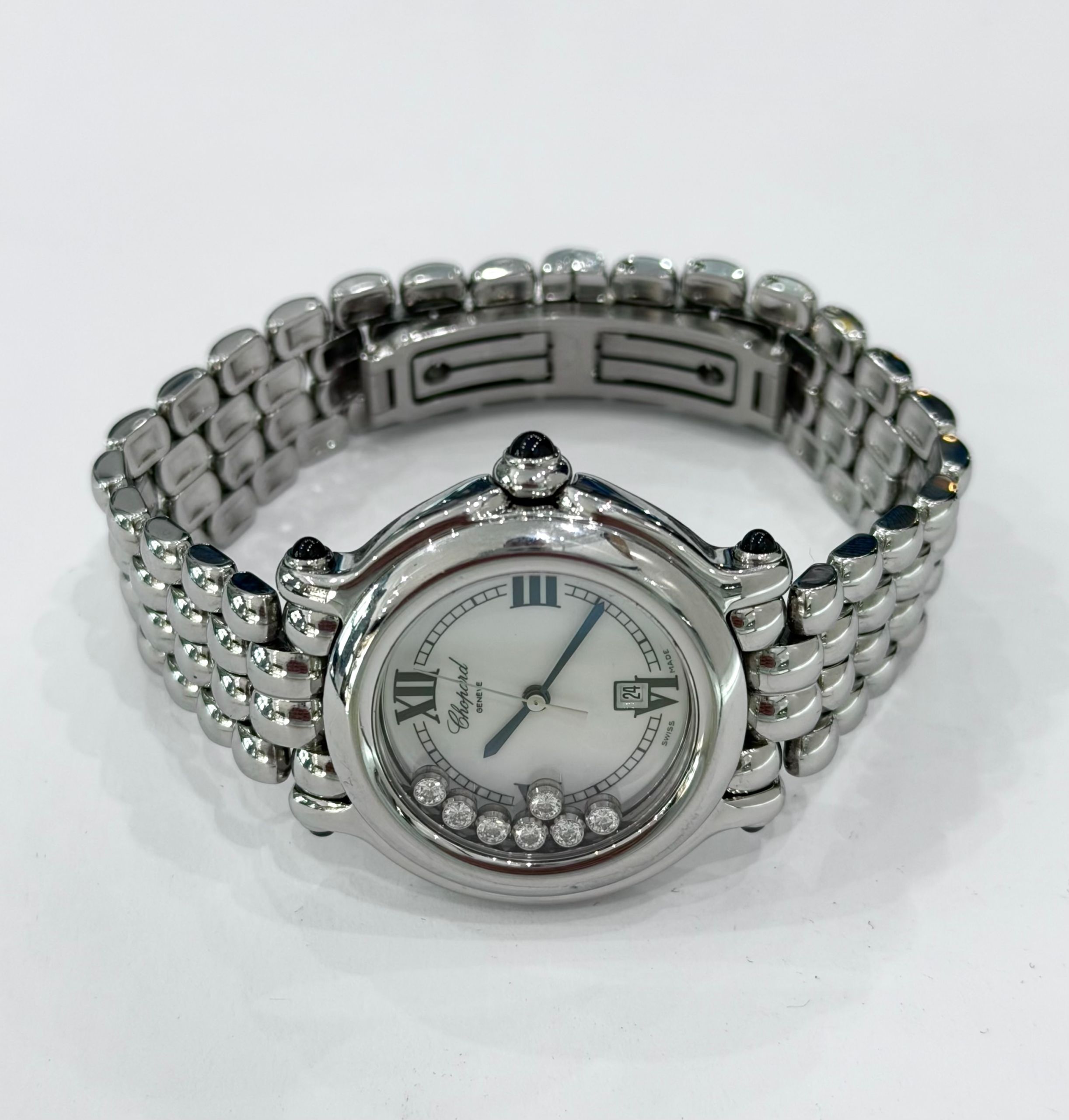 CHOPARD HAPPY SPORT. DIAMANTES. DAMA. ACERO - Imagen 12